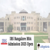 IBS Bangalore BBA Admission 2025 Open; Apply Before May 31